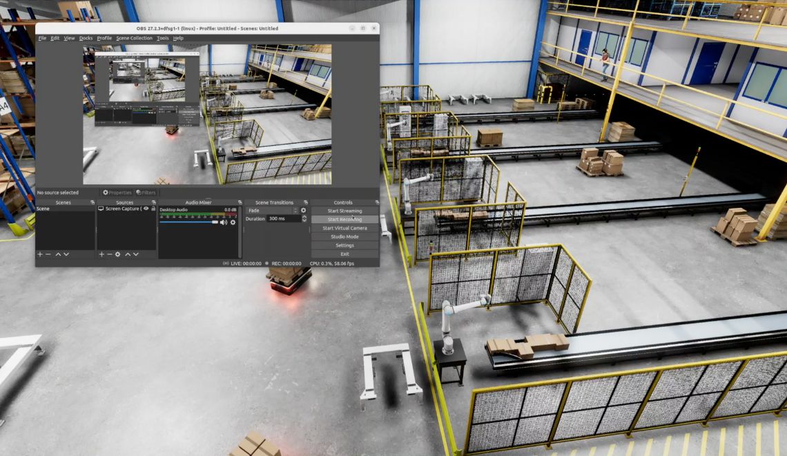 Robotic Warehouse Simulation